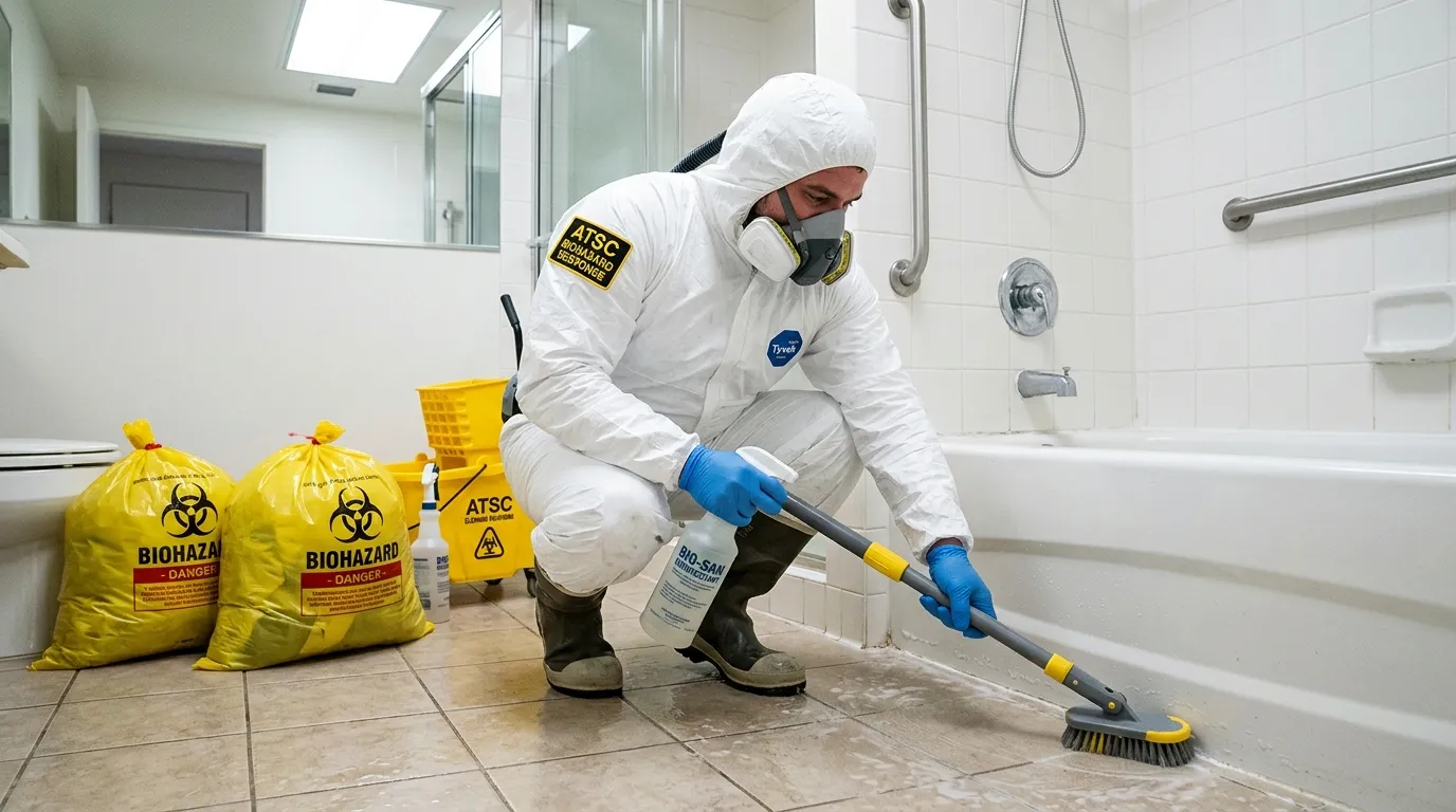 Decontamination equipment deployed for Blood Cleanup in Roswell